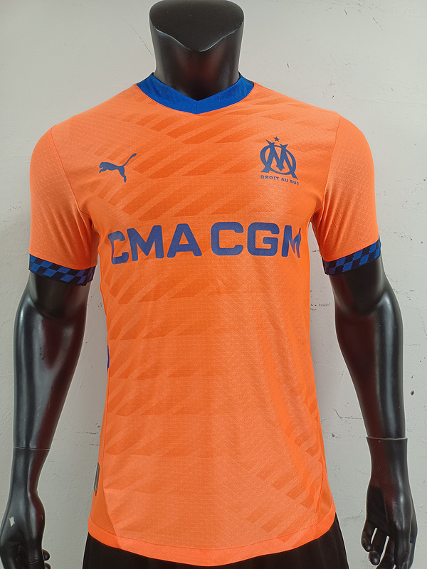 AAA Quality Marseilles 24/25 Third Orange Soccer Jersey(Player)